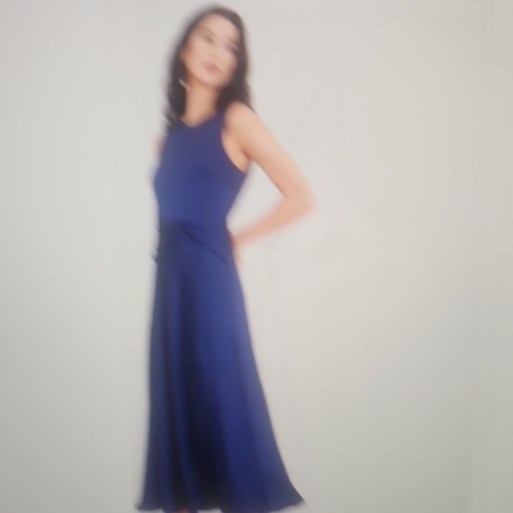 Tanya Taylor Christine Dress Maritime Blue Size 0 $585 - Picture 7 of 8